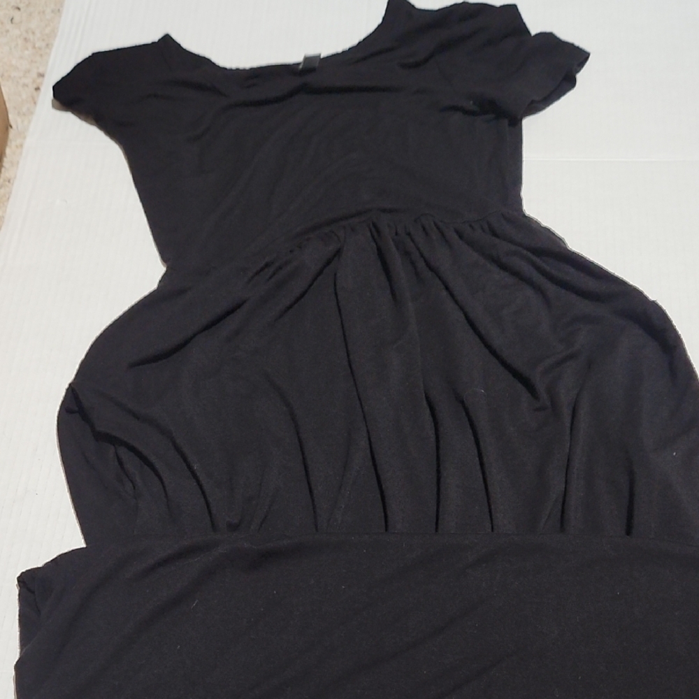 Elegant Black Women's Dress